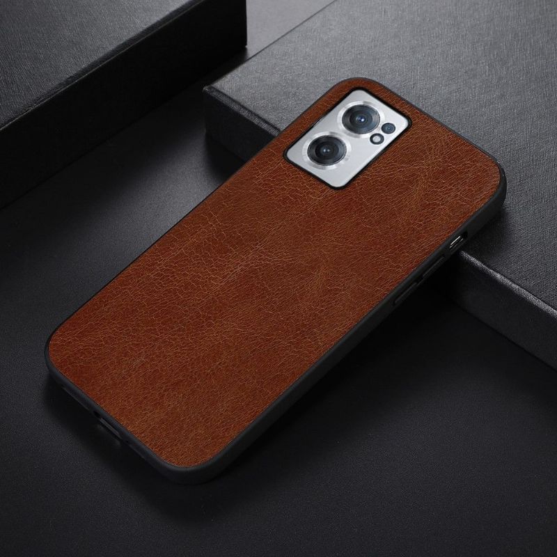 Coque OnePlus Nord CE 2 5G Cuir Rétro