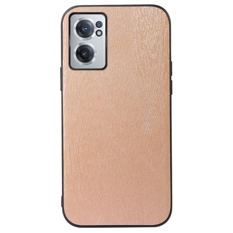 Coque OnePlus Nord CE 2 5G Effet Cuir Style Bois