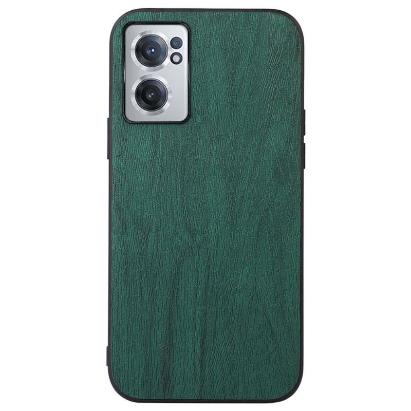 Coque OnePlus Nord CE 2 5G Effet Cuir Style Bois