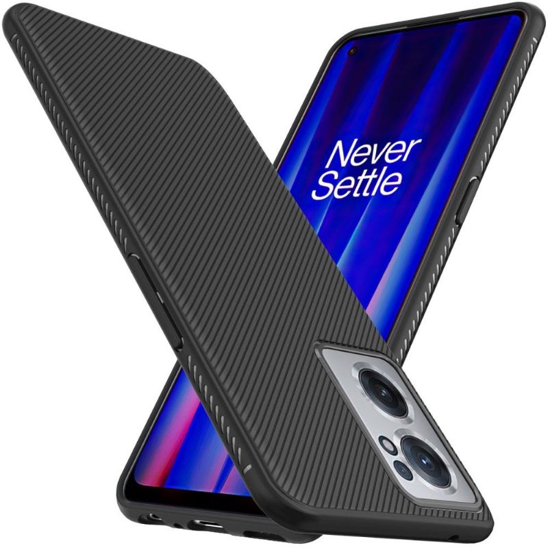 Coque OnePlus Nord CE 2 5G Effet Strié en Silicone