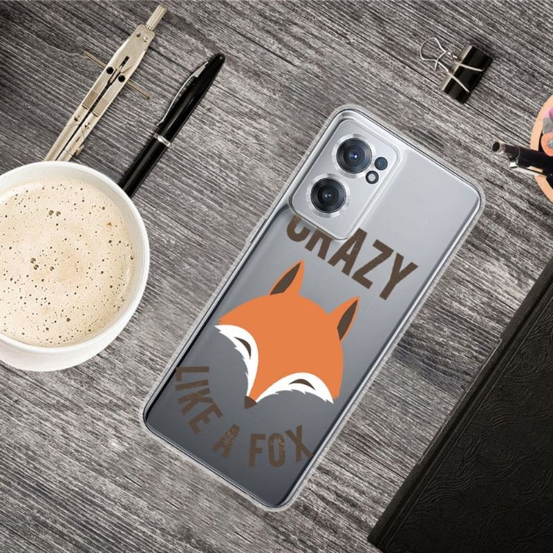 Coque OnePlus Nord CE 2 5G Fou comme un RENARD