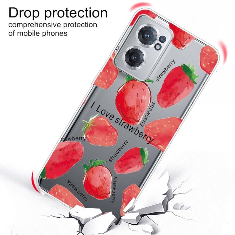 Coque OnePlus Nord CE 2 5G Fraise