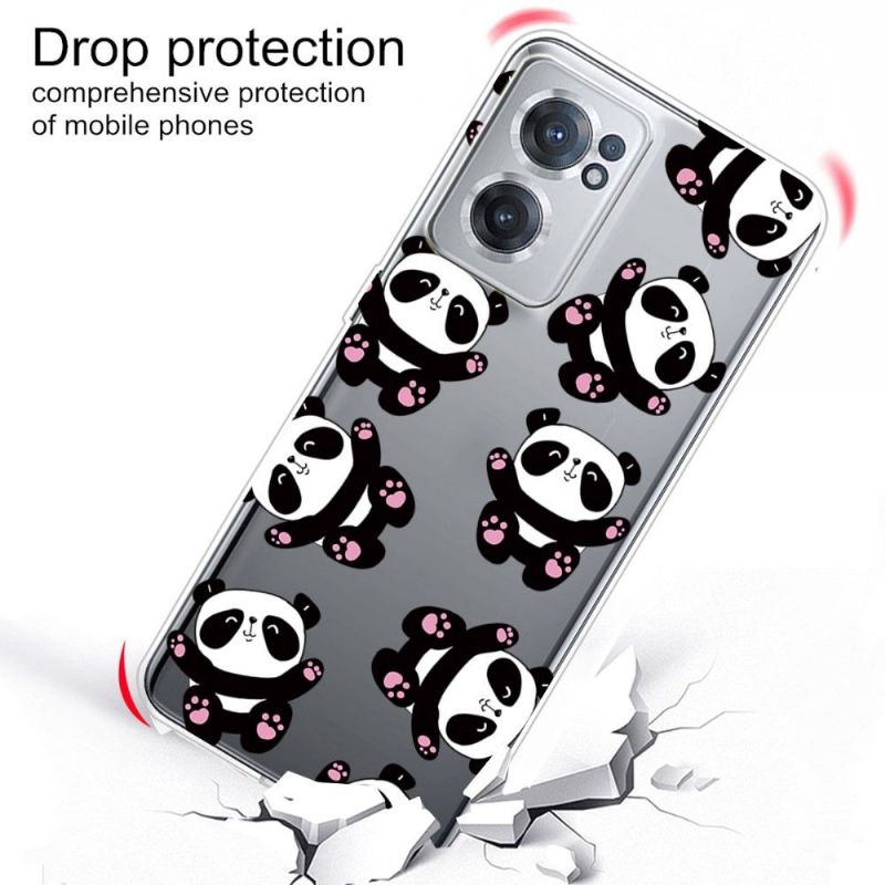 Coque OnePlus Nord CE 2 5G Happy Pandas