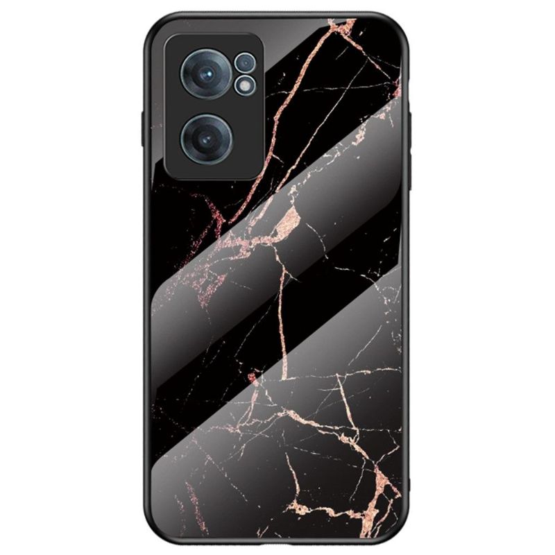 Coque OnePlus Nord CE 2 5G Marbre Lina verre trempé