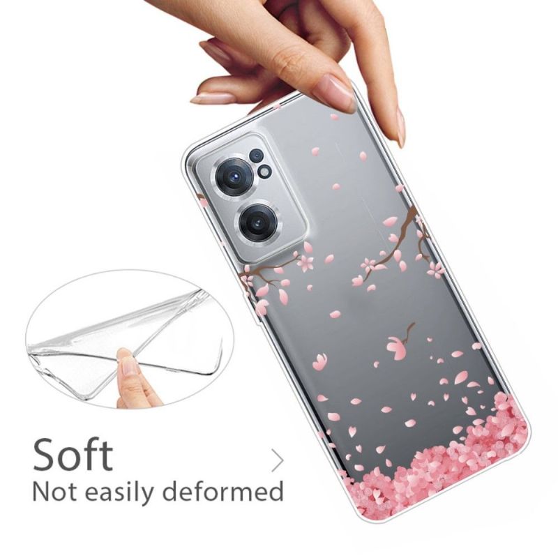 Coque OnePlus Nord CE 2 5G pétales de fleurs