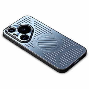 Coque Huawei Pura 70 Pro Effet Métal Magnétique