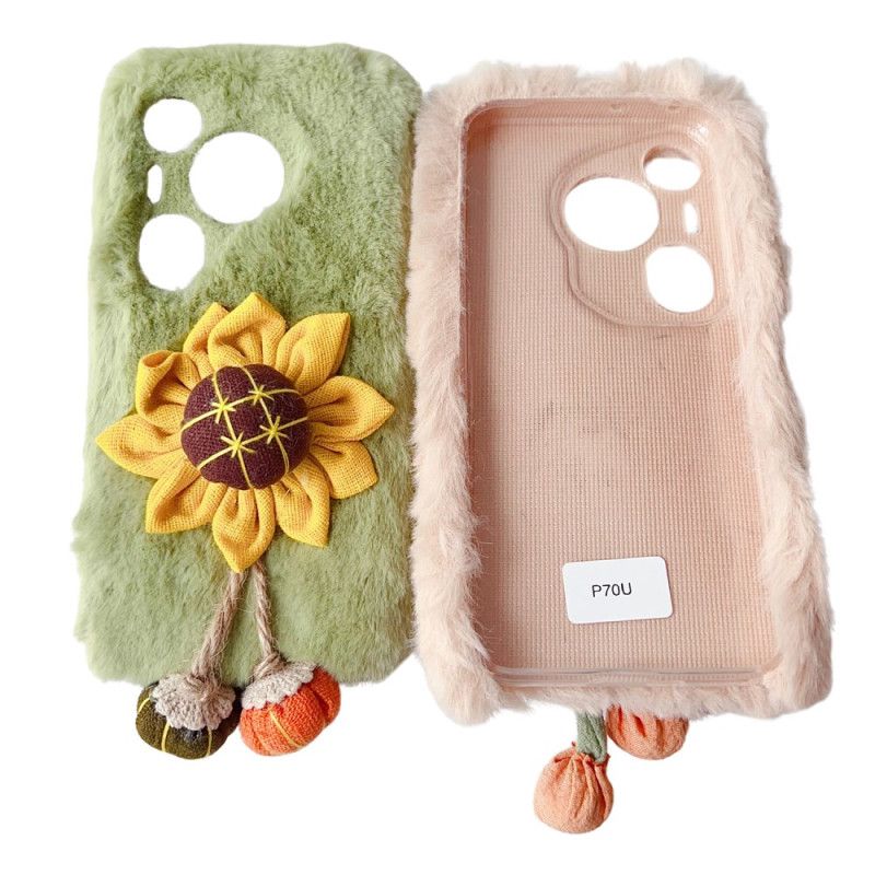 Coque pour Huawei Pura 70 Pro / 70 Pro+ avec motif de tournesol