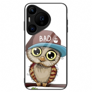 Coque Huawei Pura 70 Pro Verre Trempé Bad Hibou