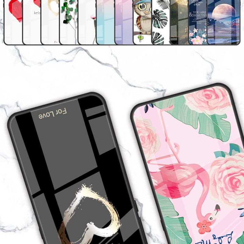 Coque Huawei Pura 70 Pro Verre Trempé Dégradé Rose et Bleu