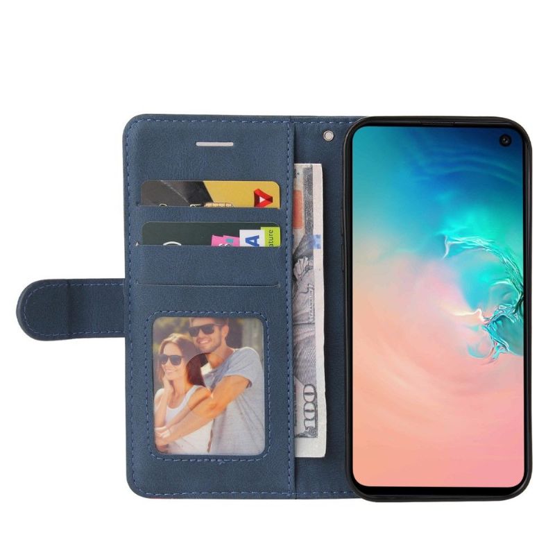 Housse Samsung Galaxy S10e Bicolore artistique