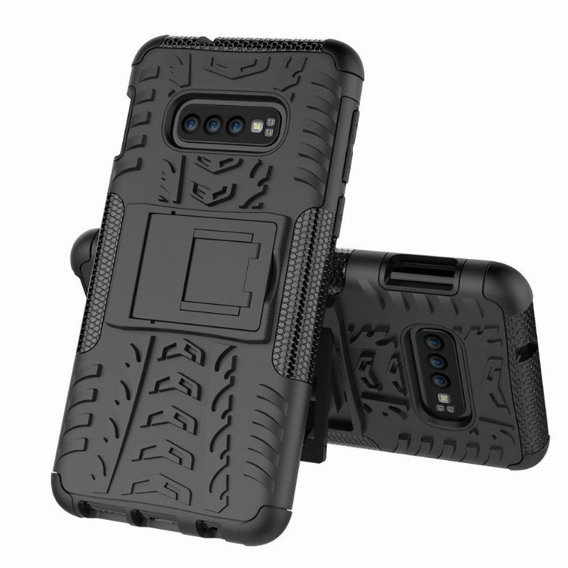 Samsung Galaxy S10e - Coque antidérapante avec support intégré