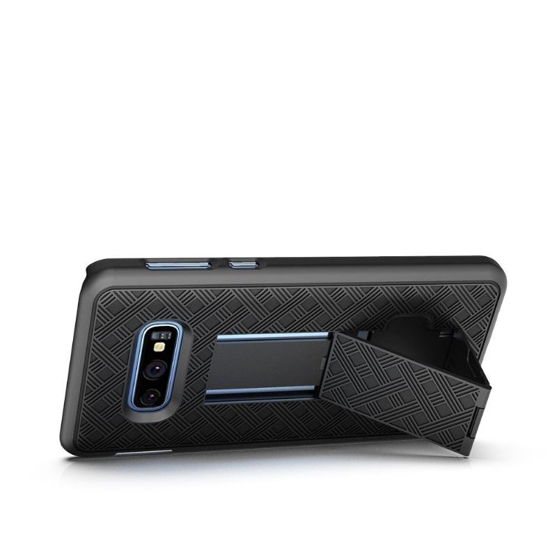 Samsung Galaxy S10e - Coque intégrale avec clip ceinture