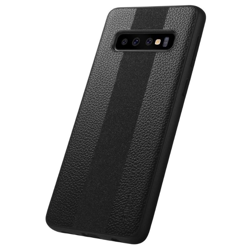 Samsung Galaxy S10e - Coque simili cuir sport