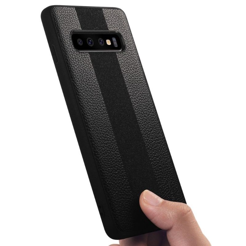 Samsung Galaxy S10e - Coque simili cuir sport