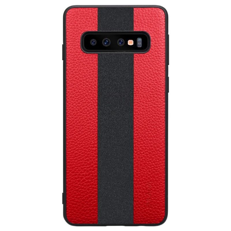 Samsung Galaxy S10e - Coque simili cuir sport