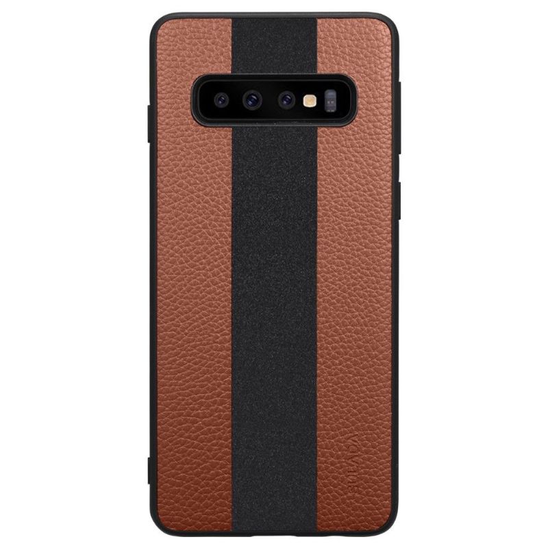 Samsung Galaxy S10e - Coque simili cuir sport