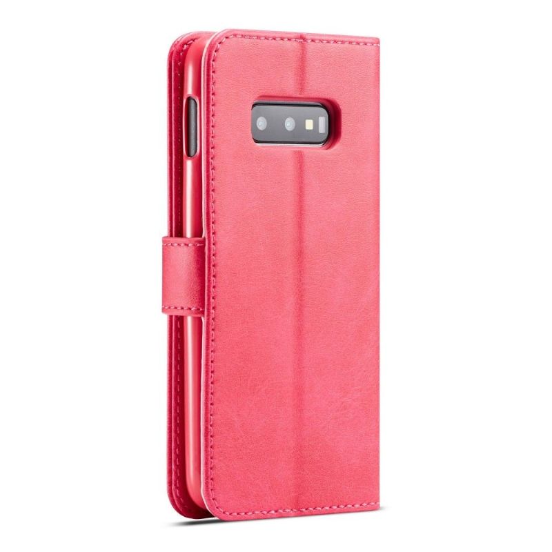 Samsung Galaxy S10e - Étui en cuir style portefeuille