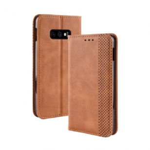 Samsung Galaxy S10e - Étui style cuir Le Cirénius