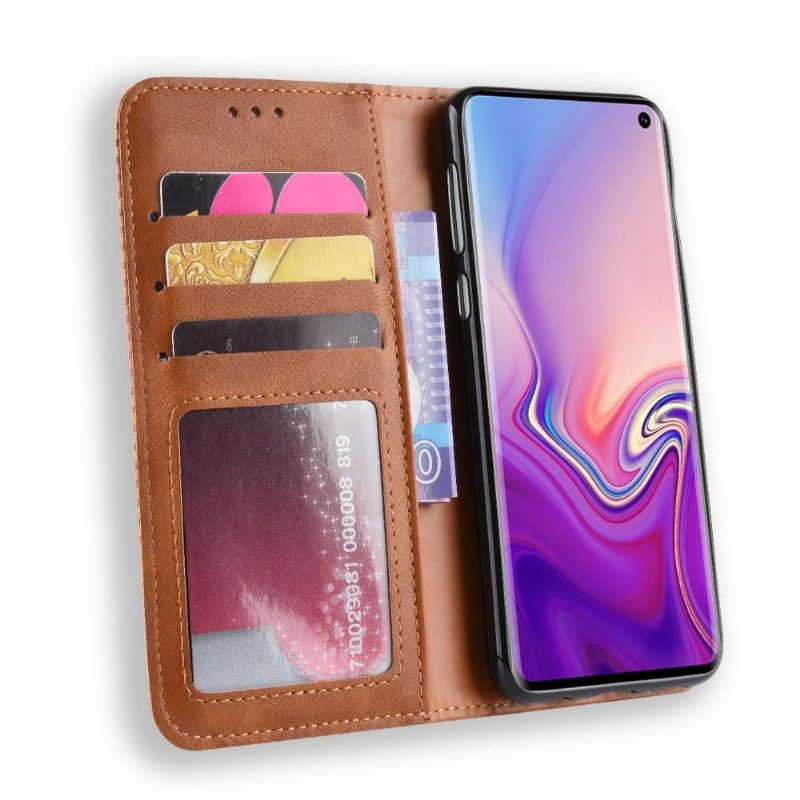 Samsung Galaxy S10e - Étui style cuir Le Cirénius