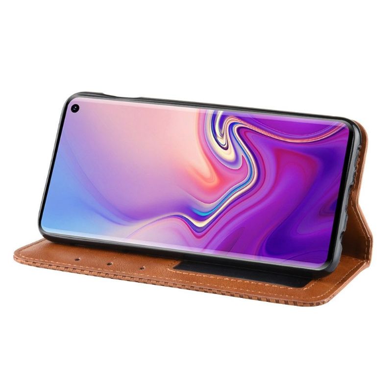 Samsung Galaxy S10e - Étui style cuir Le Cirénius