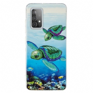 Coque Samsung Galaxy A52 4G / 5G / A52s 5G Fluorescente Tortues