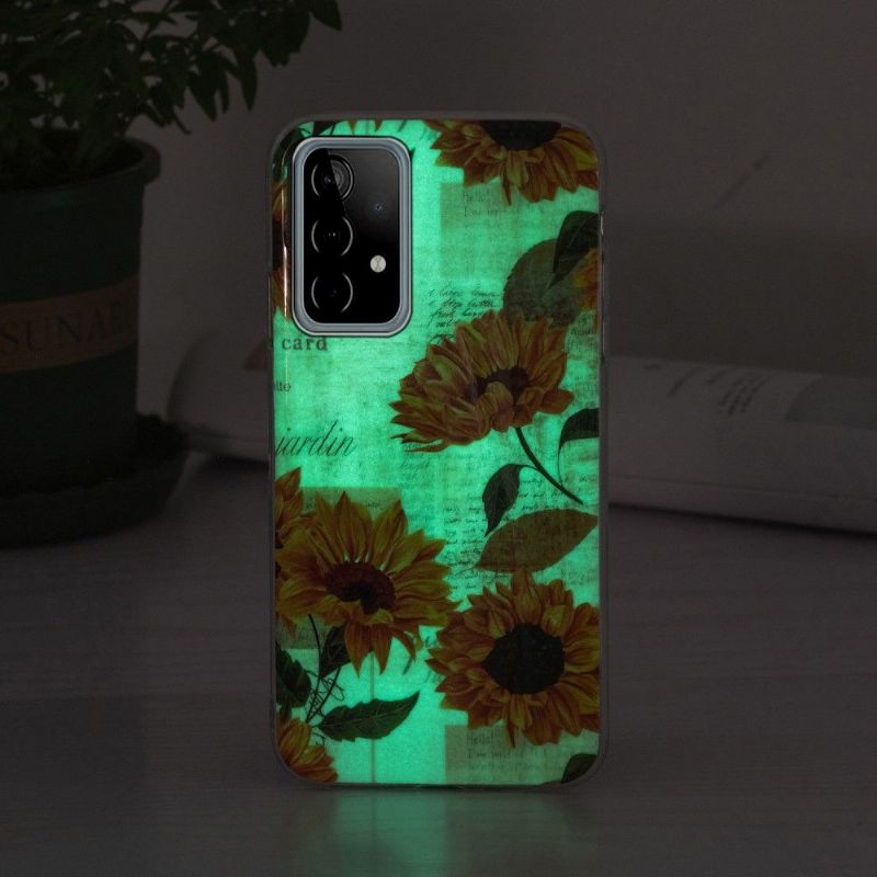 Coque Samsung Galaxy A52 4G / 5G / A52s 5G Fluorescente Tournesol Vintage