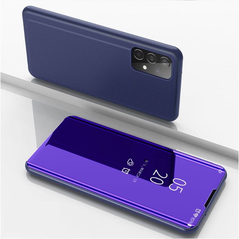 Coque Samsung Galaxy A52 / A52 5G / A52s 5G avec rabat effet miroir