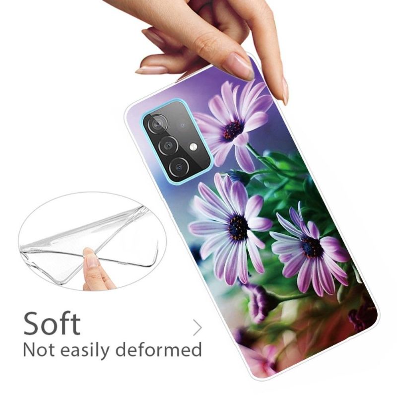 Coque Samsung Galaxy A52, A52 5G et A52s 5G Chrysanthemum