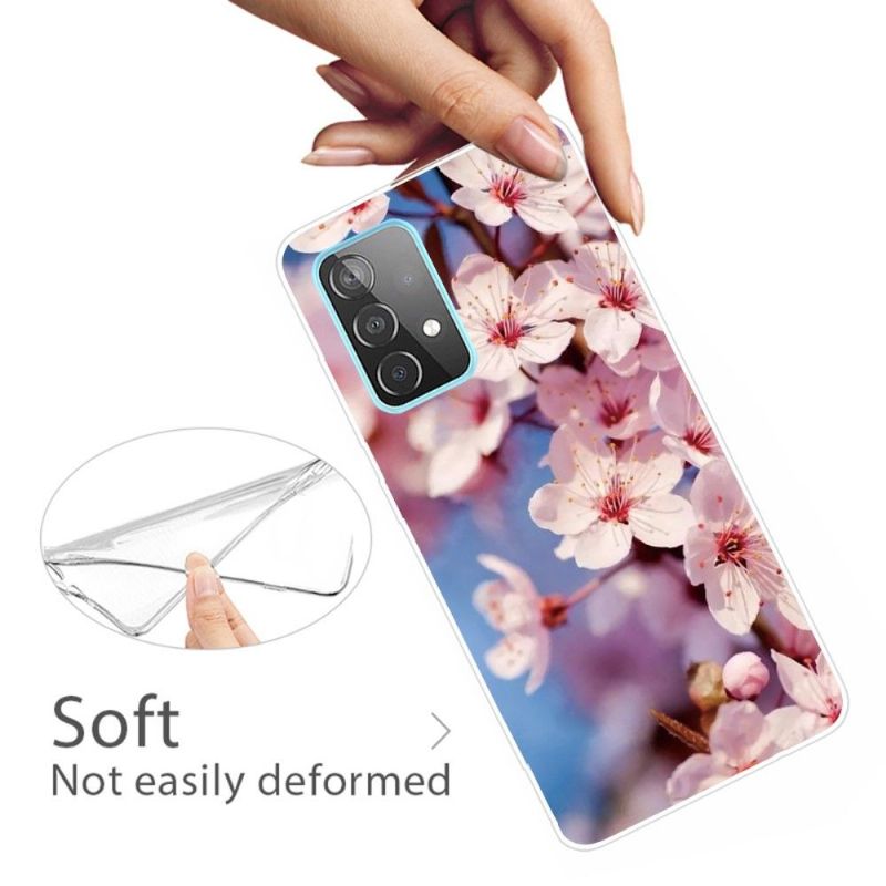 Coque Samsung Galaxy A52, A52 5G et A52s 5G Peach Blossom