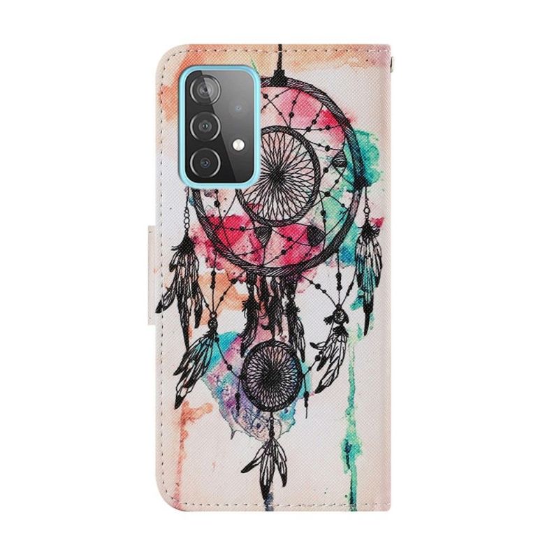 Housse Samsung Galaxy A52 5G / A52 4G / A52s 5G Attrape rêves aquarelle