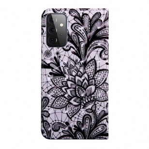 Housse Samsung Galaxy A52 5G / A52 4G / A52s 5G Dentelle Fleur