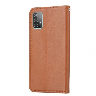 Housse Samsung Galaxy A52 5G / A52 4G / A52s 5G simili cuir stand case