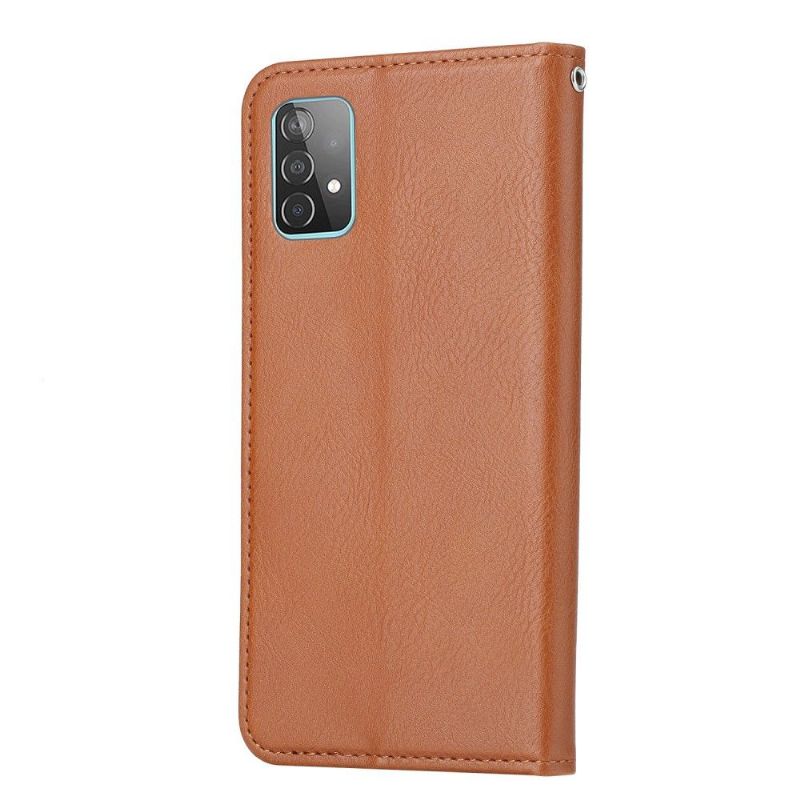 Housse Samsung Galaxy A52 5G / A52 4G / A52s 5G simili cuir stand case