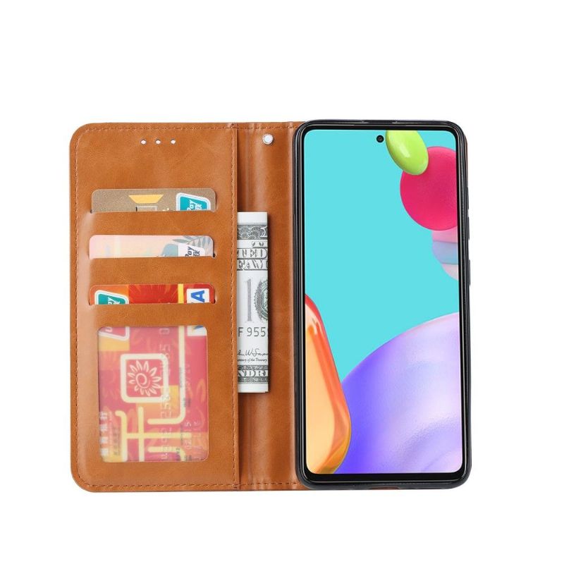 Housse Samsung Galaxy A52 5G / A52 4G / A52s 5G simili cuir stand case