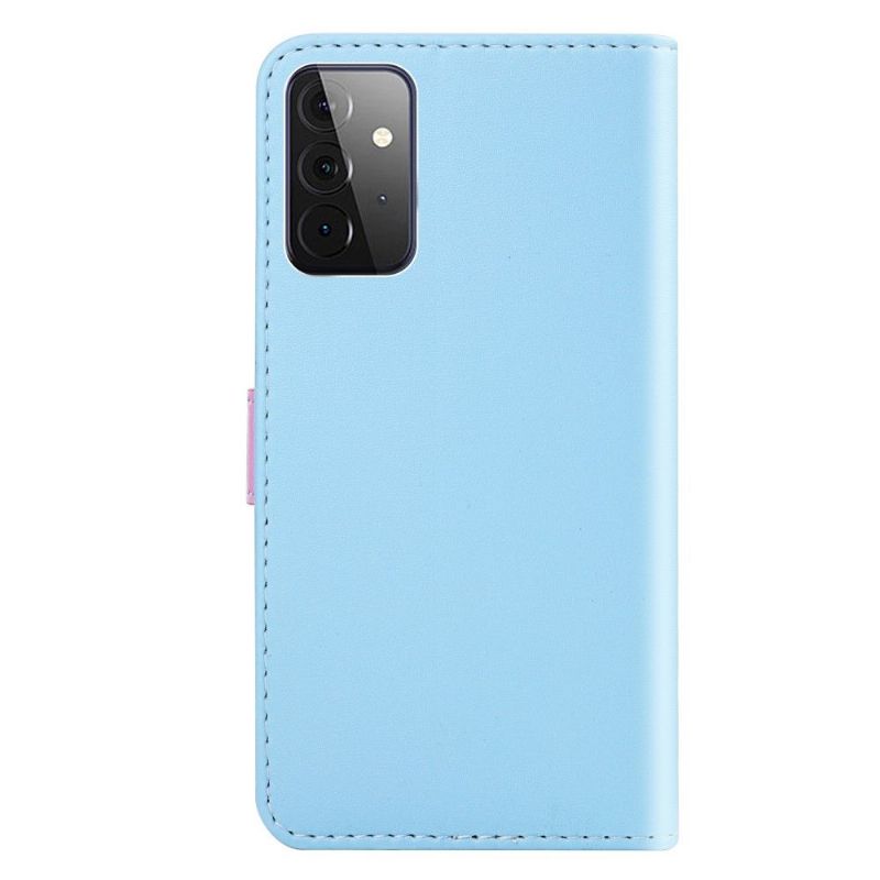 Housse Samsung Galaxy A52 5G / A52 4G / A52s 5G Simili Cuir Tricolore