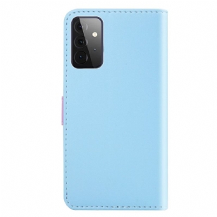 Housse Samsung Galaxy A52 5G / A52 4G / A52s 5G Simili Cuir Tricolore