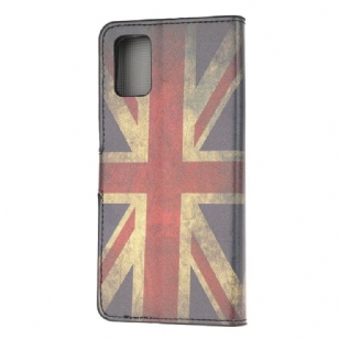 Housse Samsung Galaxy A52 / A52 5G / A52s 5G Drapeau Anglais Vintage