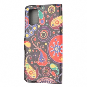 Housse Samsung Galaxy A52 / A52 5G / A52s 5G Paisley Fleur