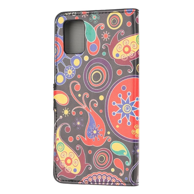 Housse Samsung Galaxy A52 / A52 5G / A52s 5G Paisley Fleur