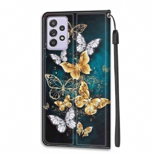 Housse Samsung Galaxy A52s 5G, A52 5G et A52 4G Butterflies