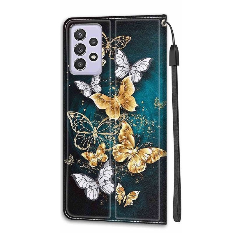 Housse Samsung Galaxy A52s 5G, A52 5G et A52 4G Butterflies