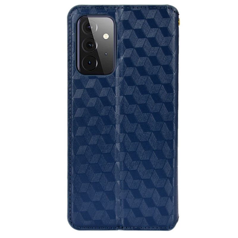 Housse Samsung Galaxy A52s 5G, A52 5G et A52 4G flip cover design géométrie