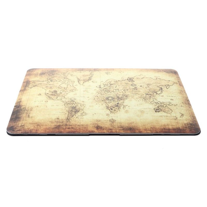 MacBook Air 13 pouces - Coque carte du monde vintage