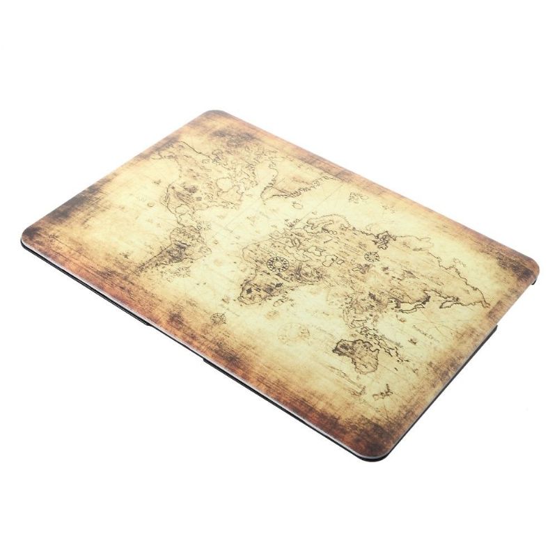 MacBook Air 13 pouces - Coque carte du monde vintage