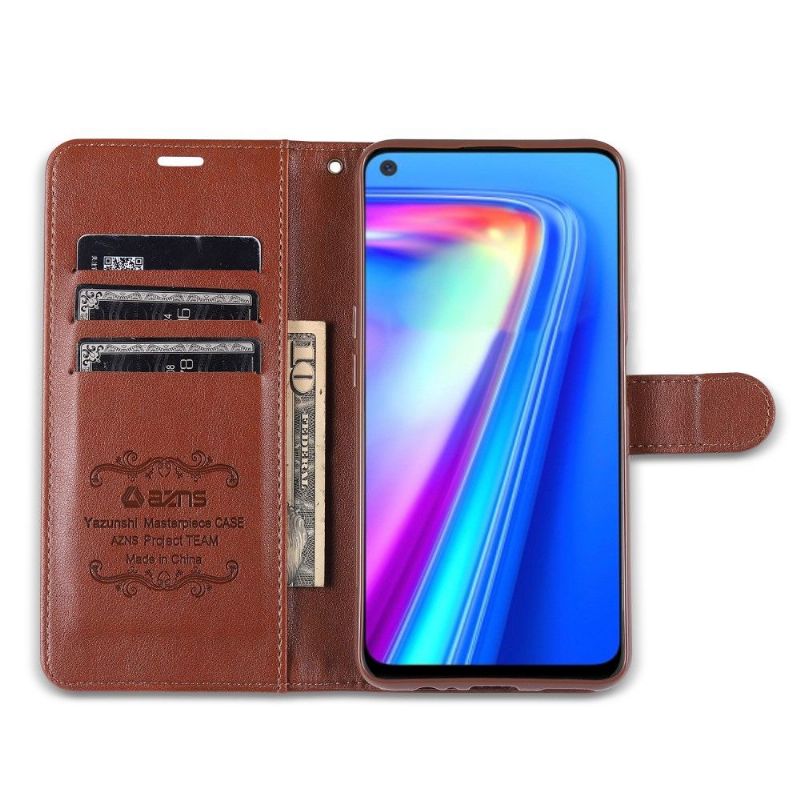 Étui Realme 7 AZNS simili cuir porte-cartes