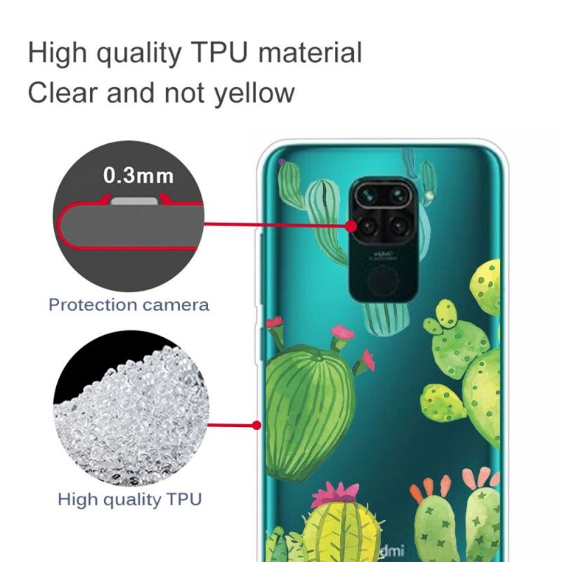 Coque Xiaomi Redmi Note 9 Cactus