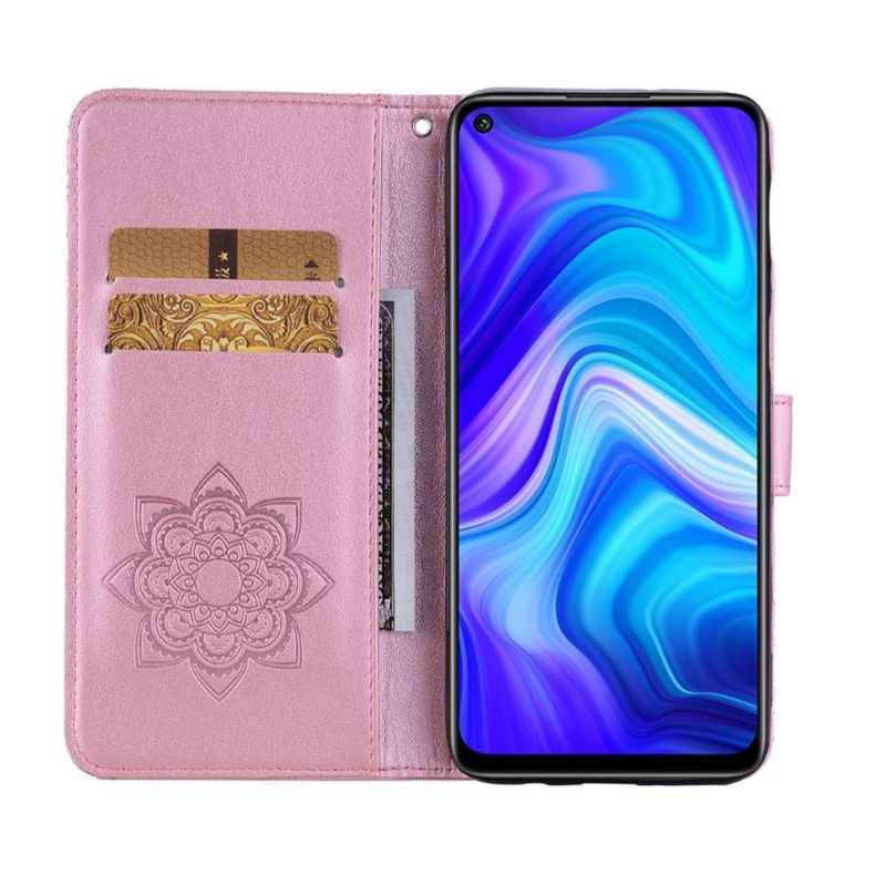 Housse Xiaomi Redmi Note 9 Hibou en relief