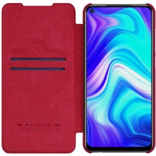 Housse Xiaomi Redmi Note 9 NILLKIN Qin simili cuir