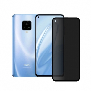 Protection d'écran Xiaomi Redmi Note 9 verre trempé et filtre de confidentialité