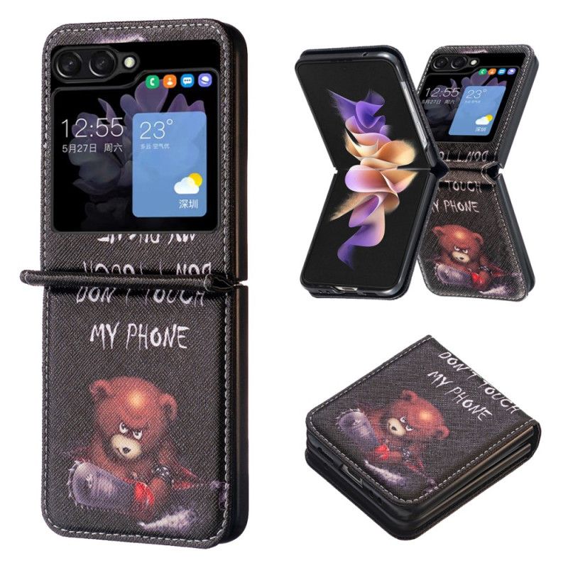 Coque Samsung Galaxy Z Flip 5 Ours Dangereux